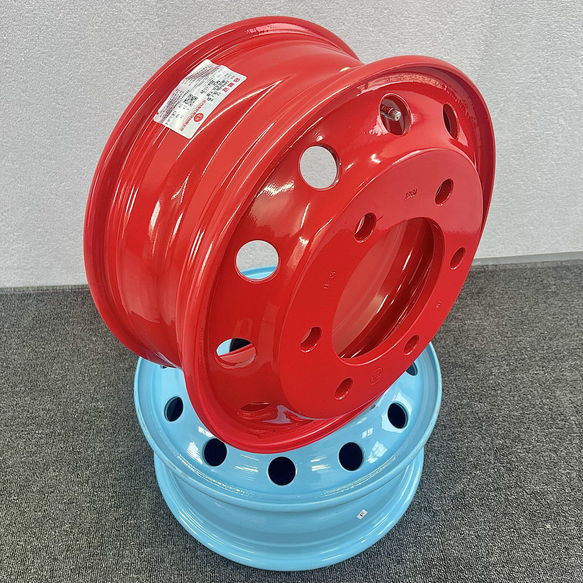 正兴700/750R16真空胎钢圈无内胎欧马可轻卡货车真空钢圈