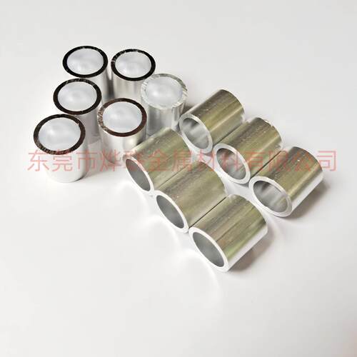 6063薄壁铝合金套管 6061国标环保空心厚管精密切割加工阳极氧化