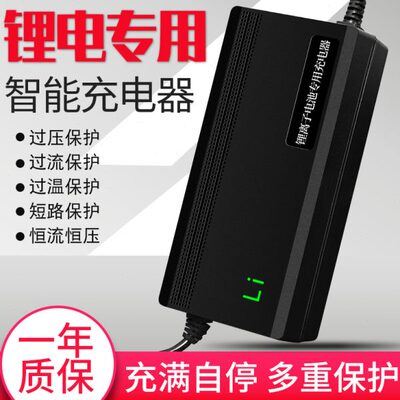 3.7V聚合物6串锂电池电动车锂电池充电器 24V25.2V2A3A 4A 5A6A10