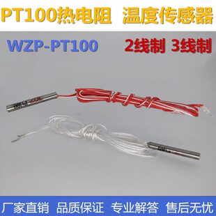 pt100铂电阻芯热电阻pt100温度探头热电阻 pt100温度传感器wzp