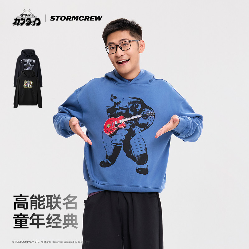影视飓风|铁甲小宝联名卫衣STORMCREW26新款长袖官方授权印花男女