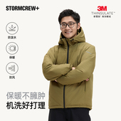 影视飓风3M新雪丽棉服STORMCREW 户外连帽保暖厚外套上衣冬季 男女
