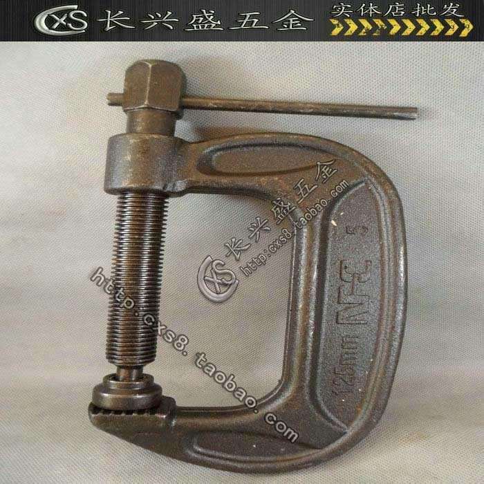 加厚型G字夹具/锻打G字夹具/虾公码2寸-12寸G型夹具