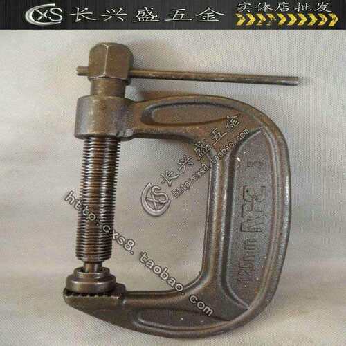 加厚型G字夹具/锻打G字夹具/虾公码2寸-12寸G型夹具