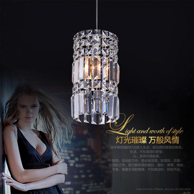 跨境轻奢时尚水晶吊灯餐厅酒吧吊灯酒店民宿装饰灯具复式创意灯