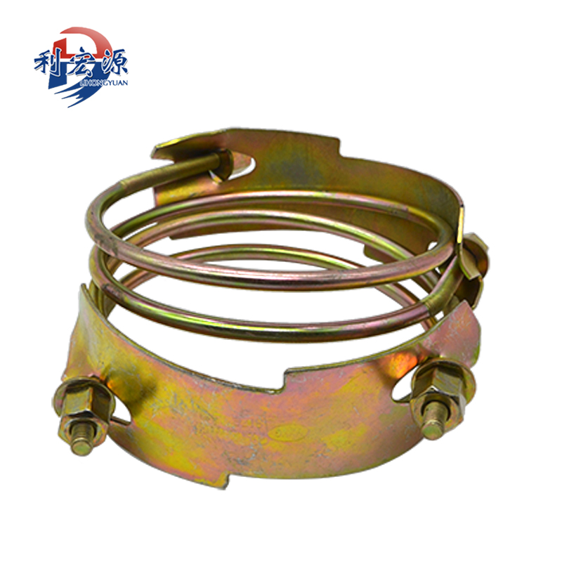 强力老虎老头夹喉j箍双钢丝水管卡箍管夹卡箍抱箍重型固定管束管