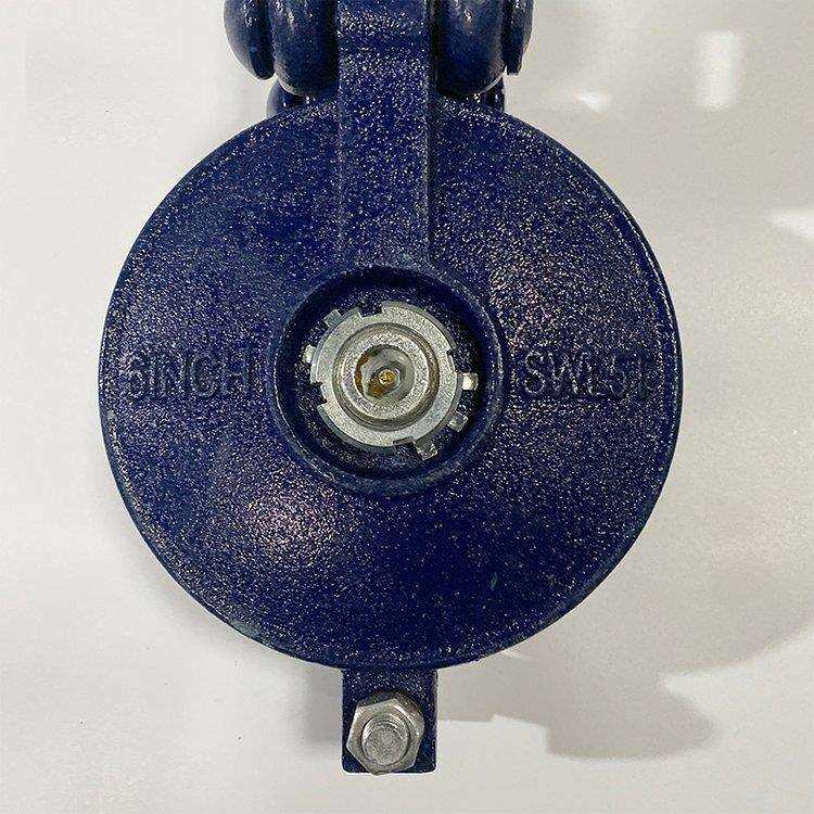 IMPA231751捆绑用凹槽滑车手动吊货滑轮5T船用铁滑车钢丝捆绑滑轮
