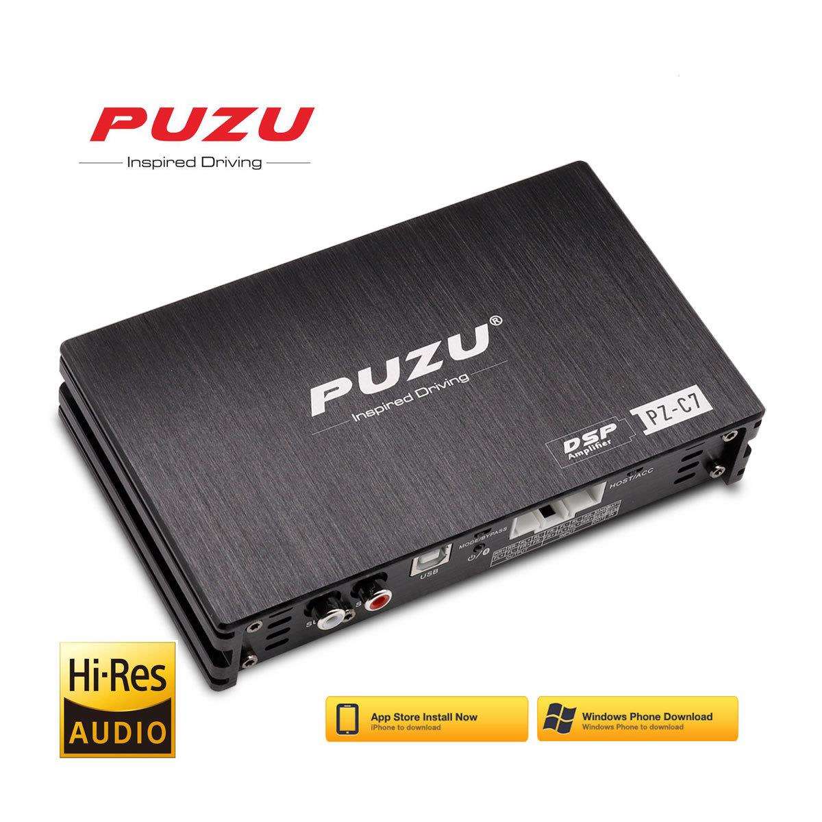 汽车音响DSP功放改装处理器均衡器功放4*150W 6通道12V