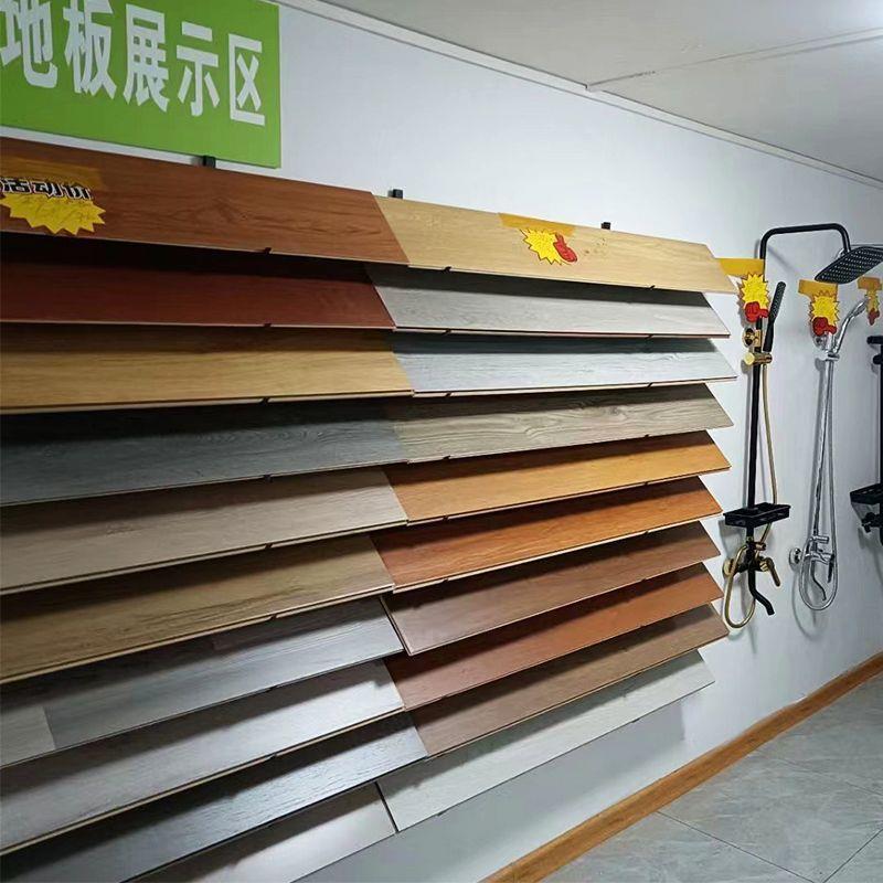 墙布瓷砖壁挂架子上墙木纹砖货架色板多功能样品木地板展示架石材