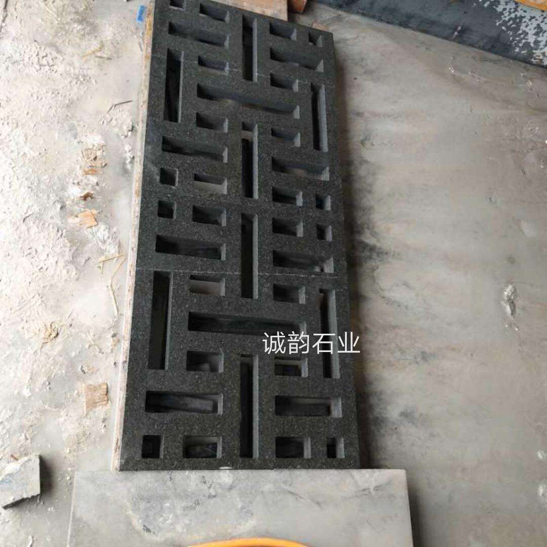 石雕花窗 镂空石窗 石雕花窗 透雕石雕窗户 园林古建围墙仿古石窗