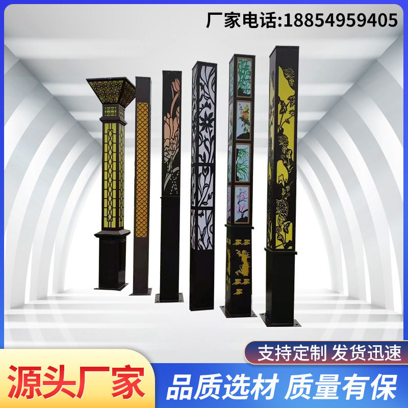 大型户外景观灯3.5米户外小区方形景观灯工程项目庭院灯led景观灯