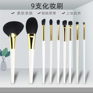 沧州尚萱动物毛化妆刷羊毛细光锋散粉刷修容刷点彩刷子美妆工具刷