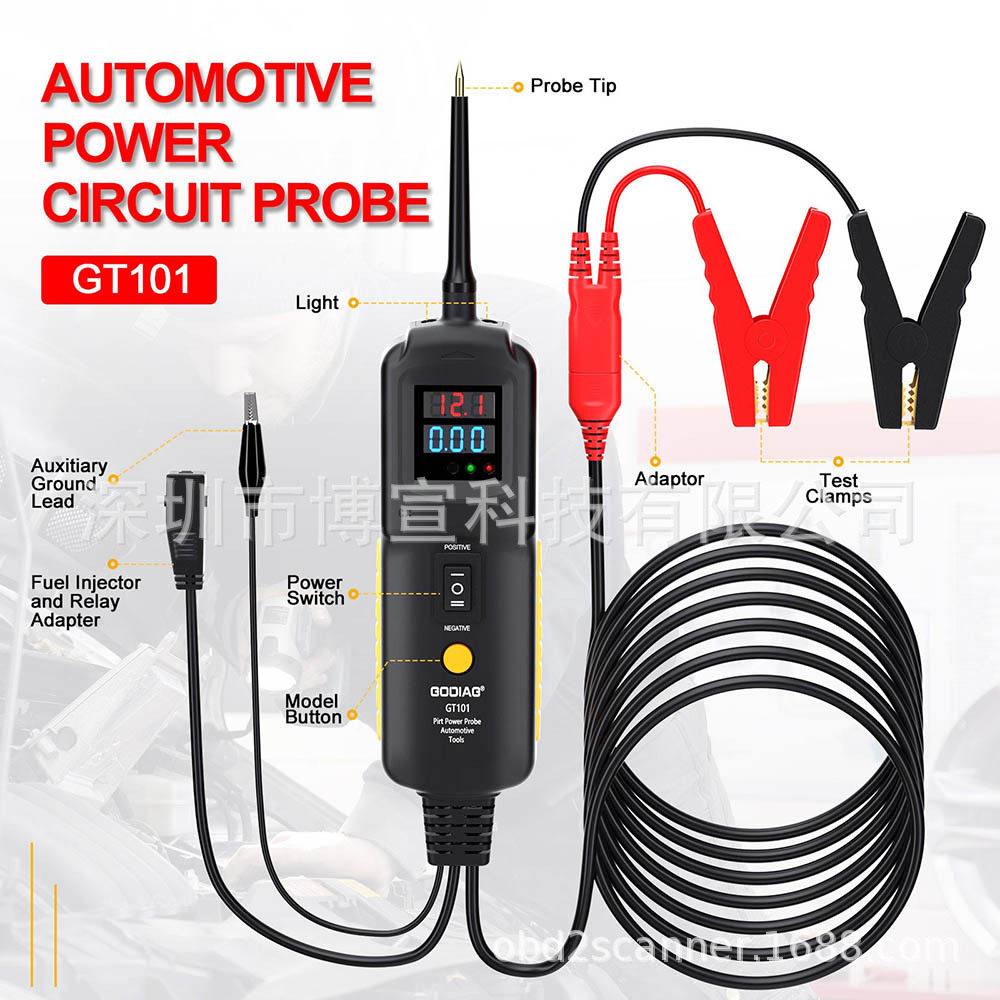 GODIAG GT101 PIRT Power Circuit Probe DC 6-40V Vehicles