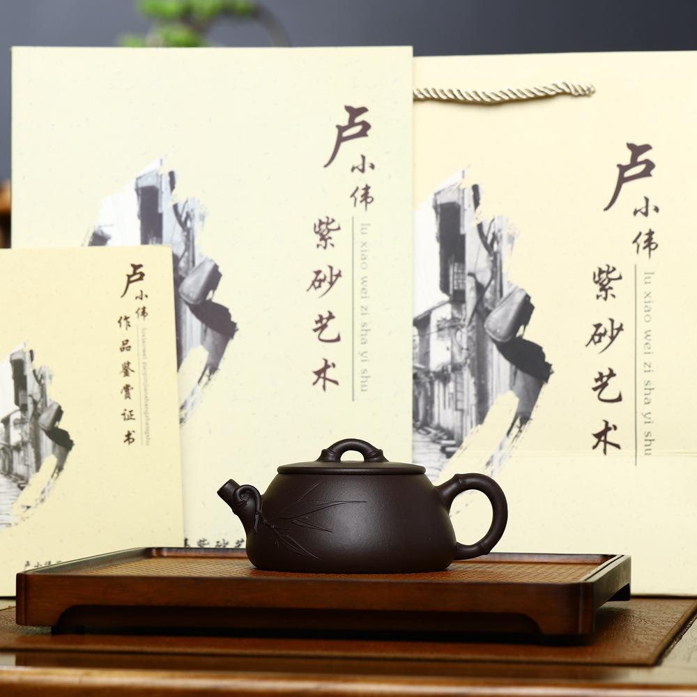 竹节汉瓦茶壶紫砂壶全纯手工宜兴