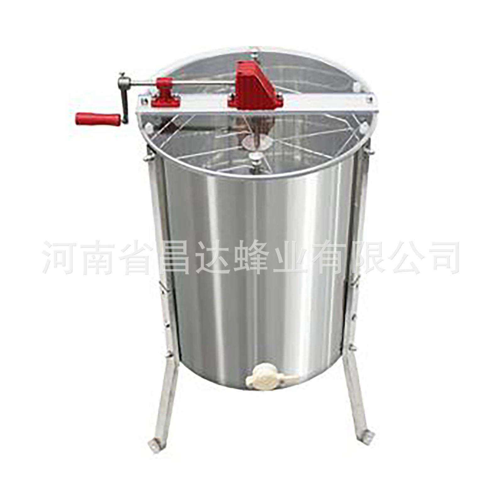 蜂旺四框摇蜜机手动加厚全不锈钢电动4框蜂蜜打糖甩蜜分离机