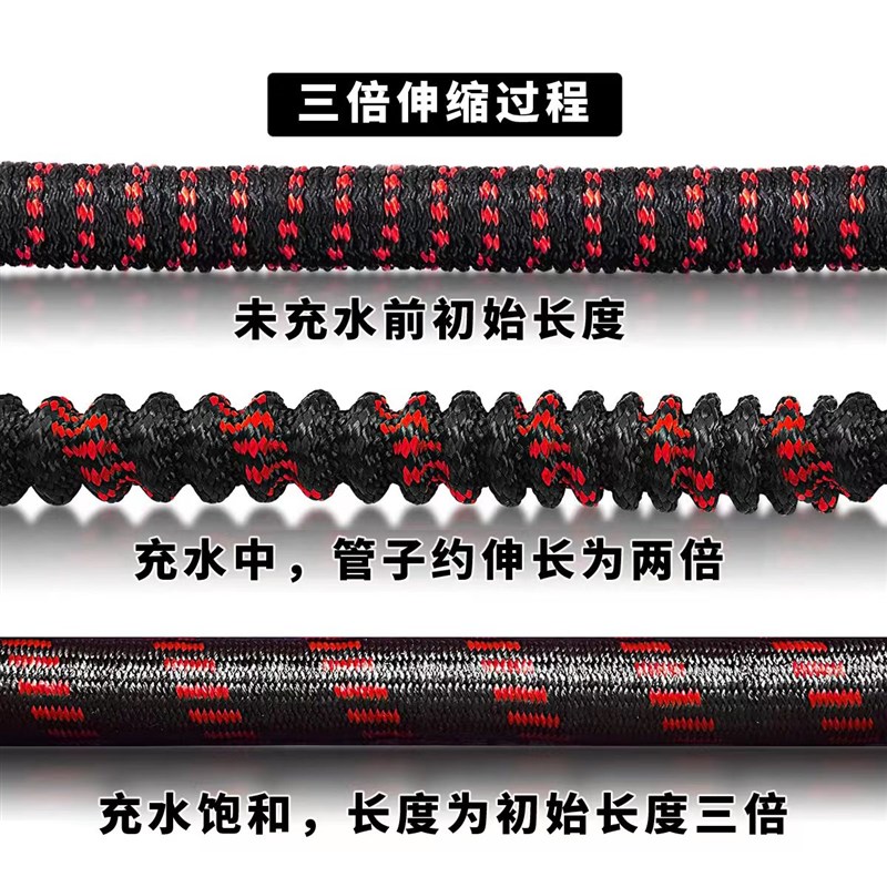 家用加厚乳胶伸缩水管浇花神器浇菜高压洗车水管水枪防爆防冻软管