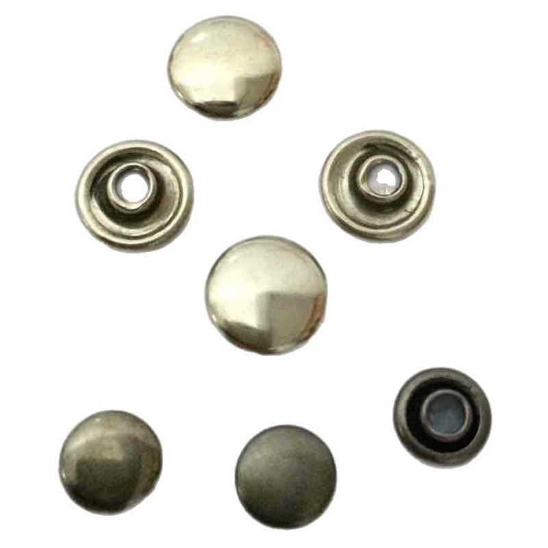 厂家直销黄铜质衣角钉 圆形纺织有脚铆钉服装辅料配件纽扣定,居家布艺,纽扣,淘宝优惠券,粉丝福利购,淘宝优惠卷