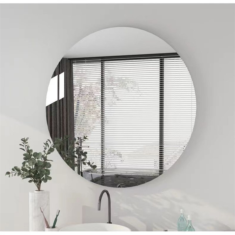 镜子贴墙亚克力软镜不易碎浴室化妆镜宿舍出租房空调卧室防爆软镜