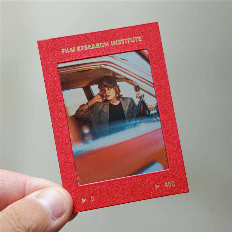 菲林研究所拍立得款可定制胶片书签反转片投影胶片光影片 送卡套