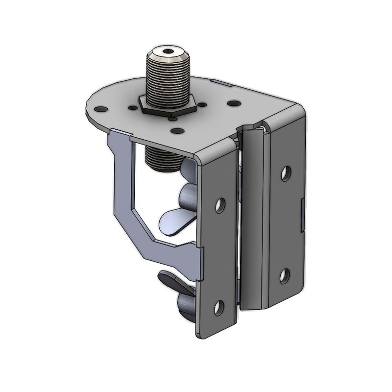 阳台楼顶业余GP无天线电抱杆器HAM短波UVHF通信对讲机配件超好评