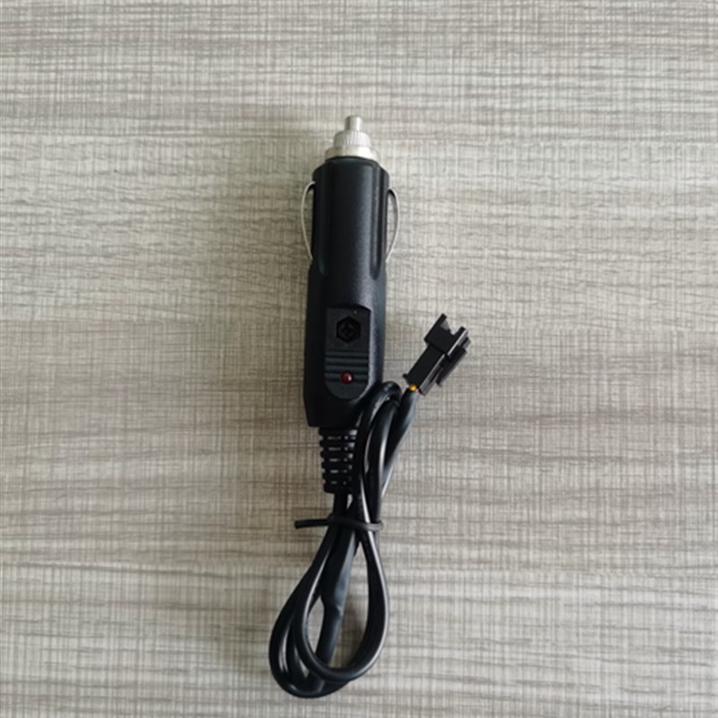 车载点烟器孔插头转换GPS卫星定位器免安装取电接线车充引电12V