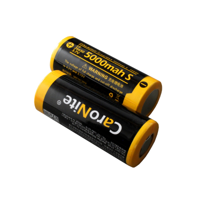 霸光5C动力26650锂电池 大容量充电18650带保护板强光手电筒3.7V