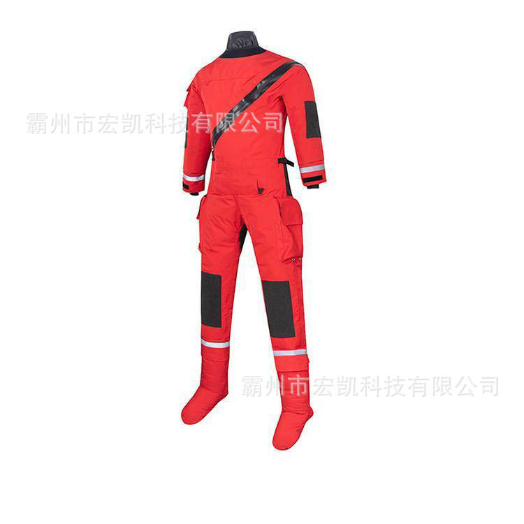 干式防寒保暖连体救生服激流