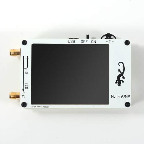 NanoVNA矢量网路分析仪2.8英寸驻波比50KHz-900MHzHF短板分析仪