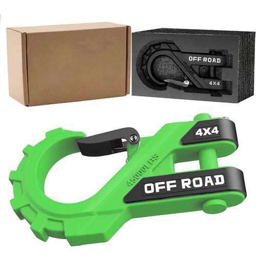 跨境热销 winch cable hook AT打字拖车钩重型绞盘钩锻造加厚舌片