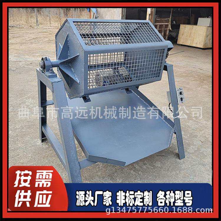工艺品六角研磨机 电动除锈去毛刺打磨机 滚筒抛光机