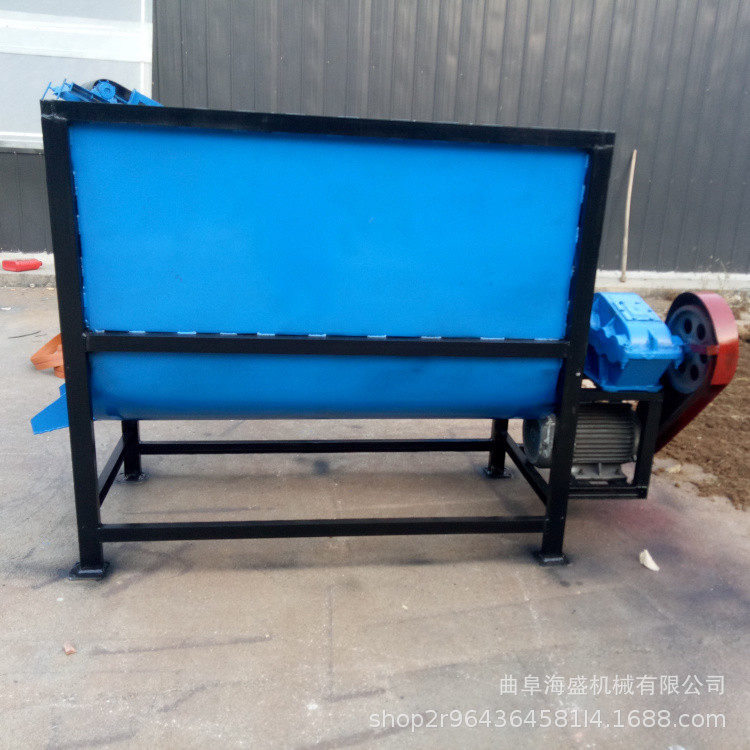 卧式混合机一立方小型养殖拌料机混合搅拌混拌机