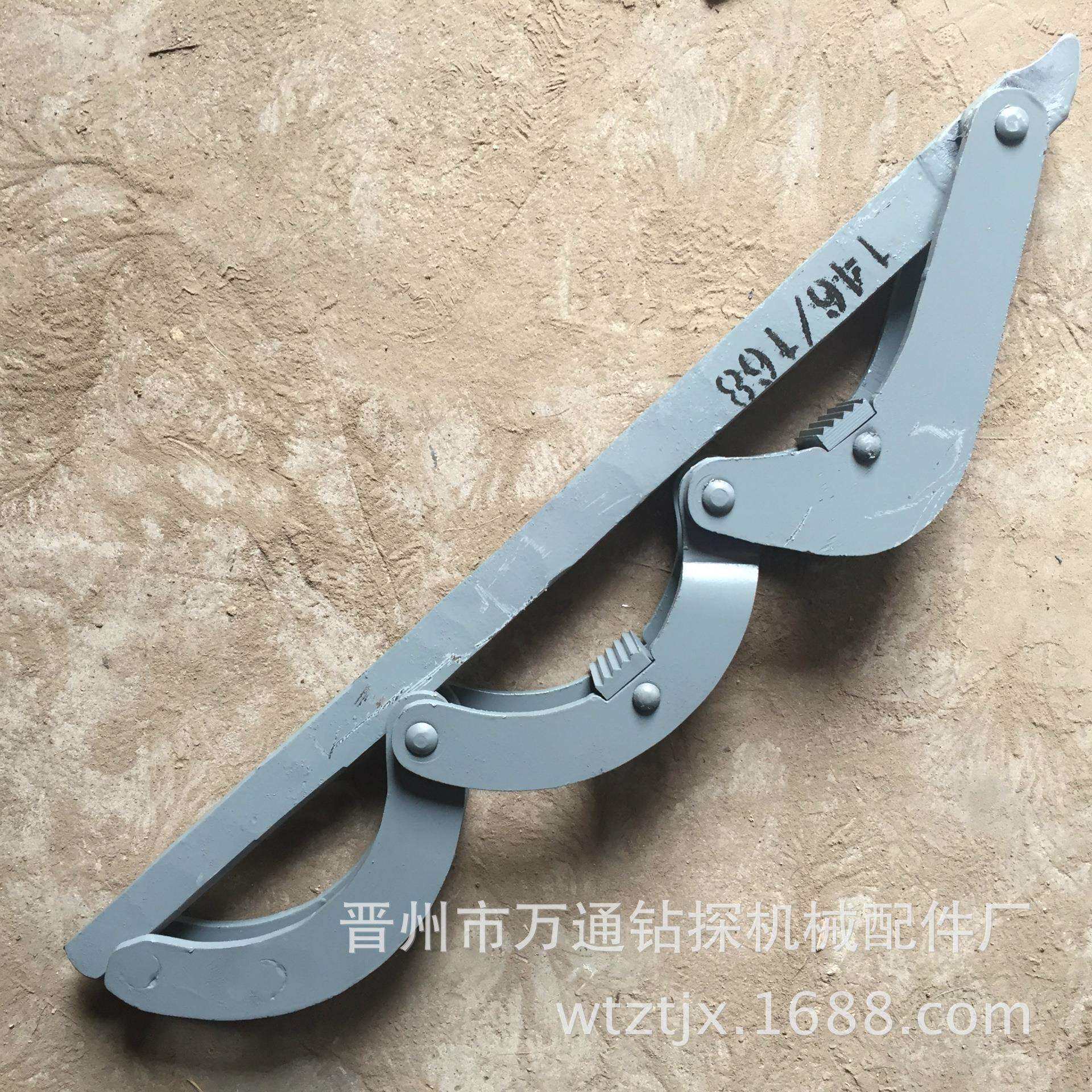工程地质钻探勘察水井探矿工具各种型号岩心管套管自由钳工程机械