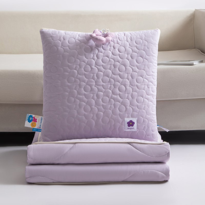 全棉抱枕被子两用二合一办公室午睡空调被学生宿舍盖被靠垫枕头被