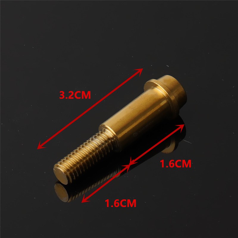 适用电动车九号猎户座机械师E系改装不锈钢刹车牛角固定加长螺丝