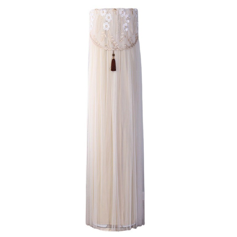 适用海信圆柱形立式柜机客厅空调套奥克斯通用3匹防尘罩圆形盖布