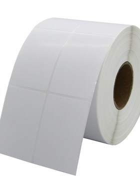 铜版不干胶标签纸40*60*2000张双排条码标签打印纸铜板不干胶标签