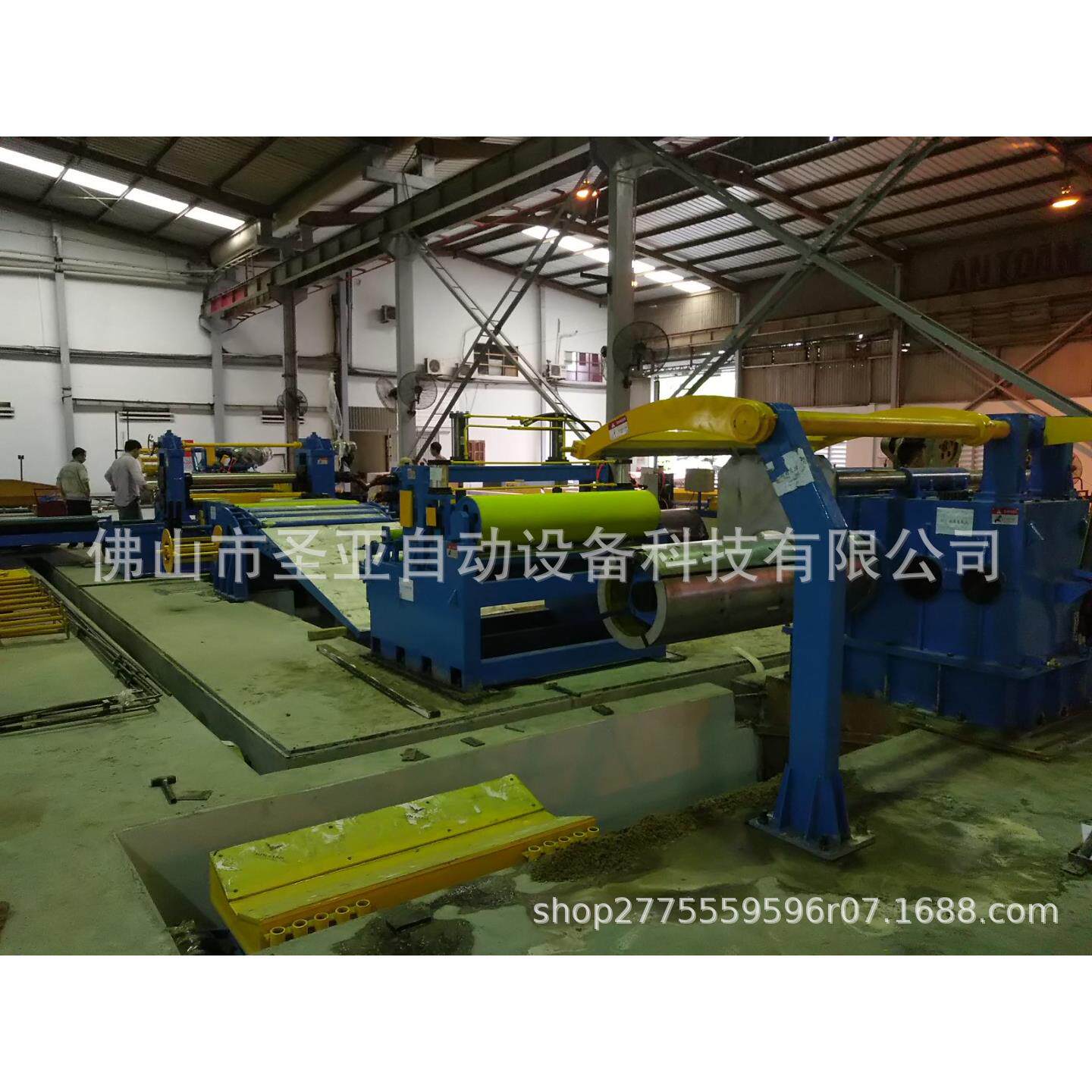 天花板铝卷纵剪分条机龙骨钢卷纵剪机吊顶铝板带钢分条机半自动