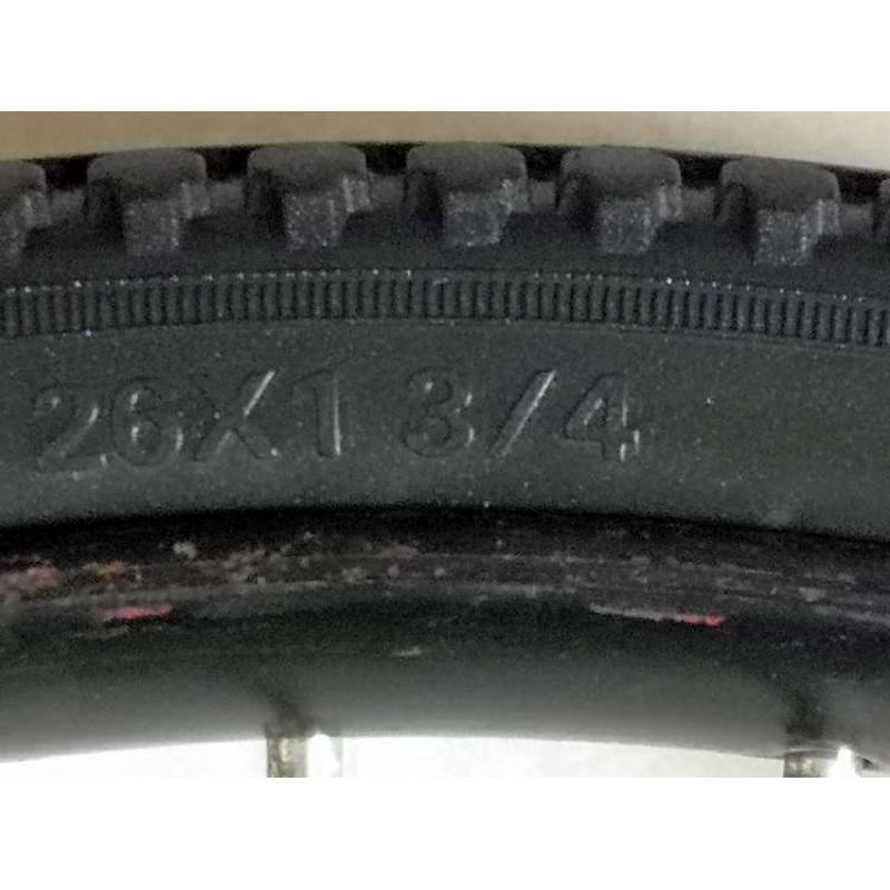 26英寸充气微孔实心弹性轮胎防刺和防爆26X1 3/4钢圈与前轮