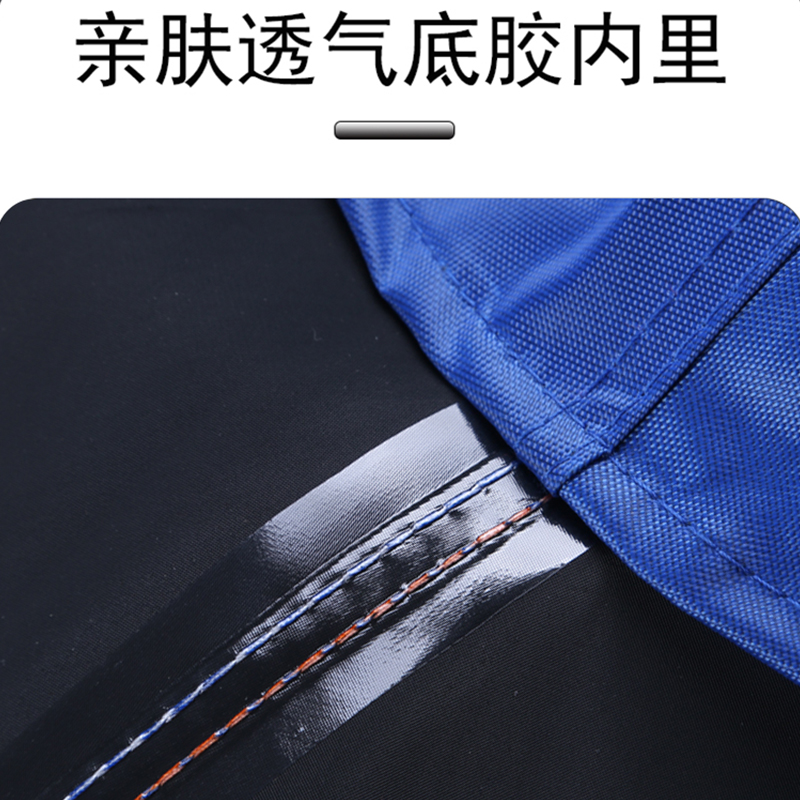 五羊本田豪爵踏板摩托车雨衣单人双人加大加厚特大号骑行防水雨披