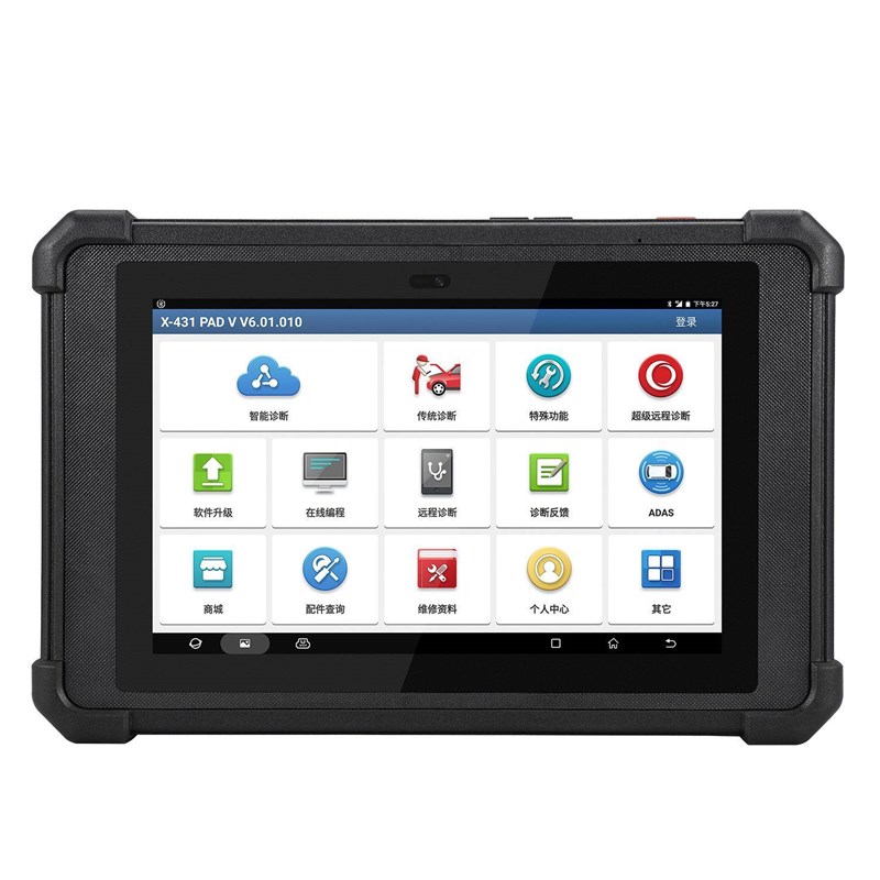 元征LAUNCH X431 PADV汽车电脑诊断仪OBD故障解码器保养在线编程