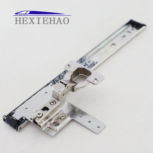 新品加厚款隐藏式平开门滑轨电视机柜门轨道滑道上翻门导轨滑轨