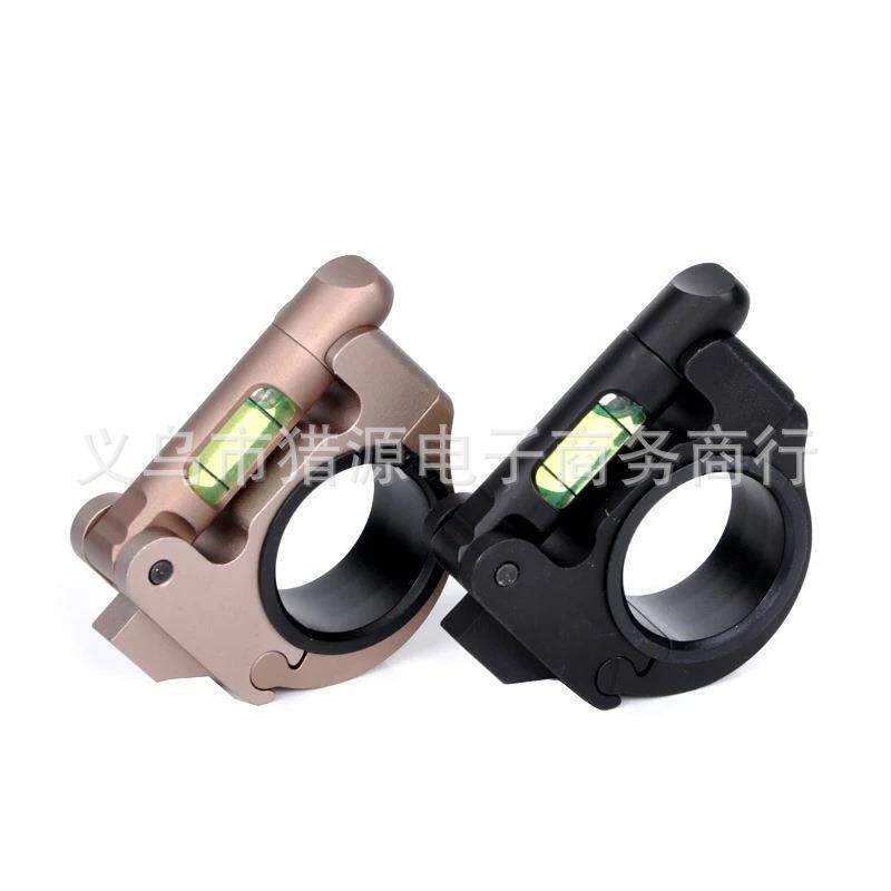 新款25.4mm/30mm通用金属可翻转高档夹具水平仪测仰角读数角度仪
