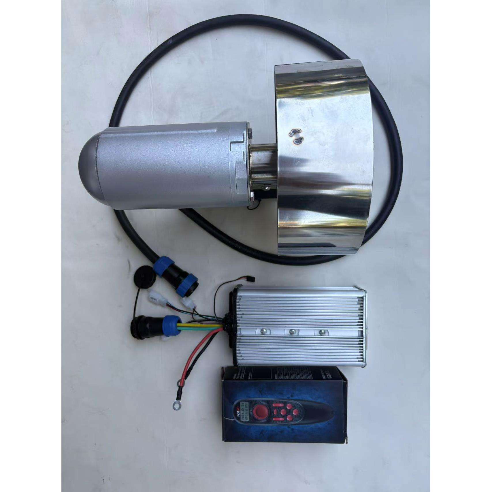 12 V 24 V遥控浆板推进器水下无刷电机 水下无刷电动推进器12V24V