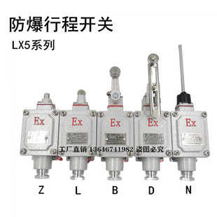 Z型L型B型H型N型 BLX5 防爆开关 LX5限位开关 防爆行程开关DLXK
