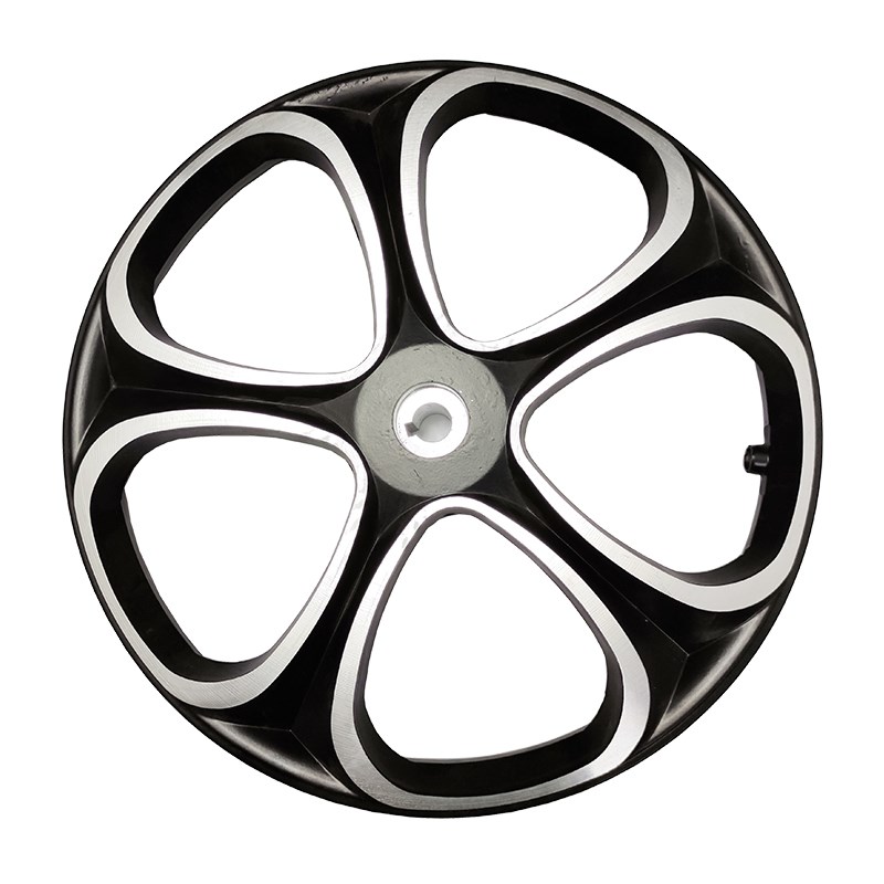 电动轮椅配件轮毂轮胎8/10/12/16/寸钢铝合金九圆互邦奔瑞滑板车