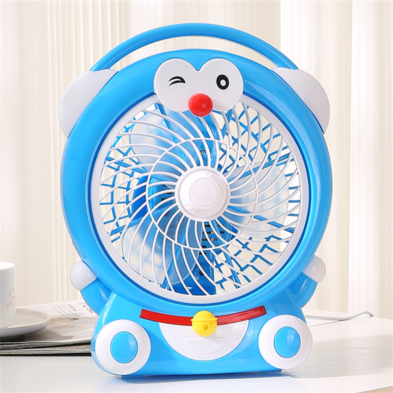 迷你小风扇卡通可爱转页扇学生宿舍电扇台式电风扇办公室寝室床头