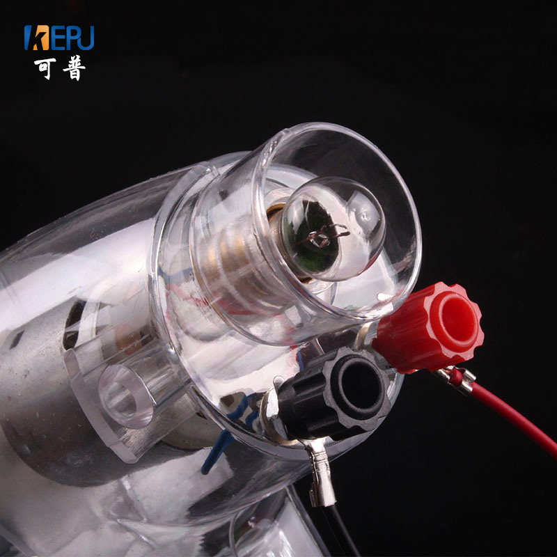 透明手摇发电机模型中学生自制便携式直流发电机小型发动机电源初