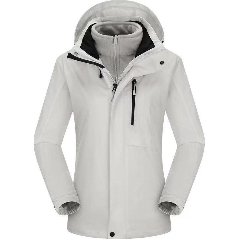 户外运动防风夹克外套冲锋衣女款三合一两件套冲锋衣男秋冬工作服,户外/登山/野营/旅行用品,冲锋衣,淘宝优惠券,粉丝福利购,淘宝优惠卷