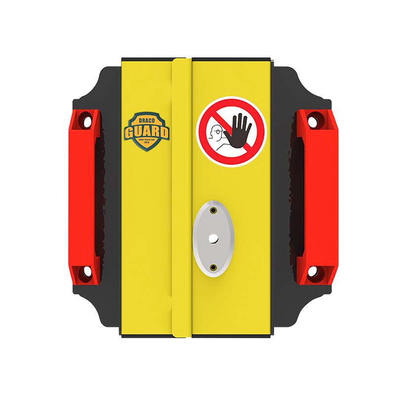 工业设备插销锁安全门锁车间仓库隔离网机器人护栏开关互锁围栏锁