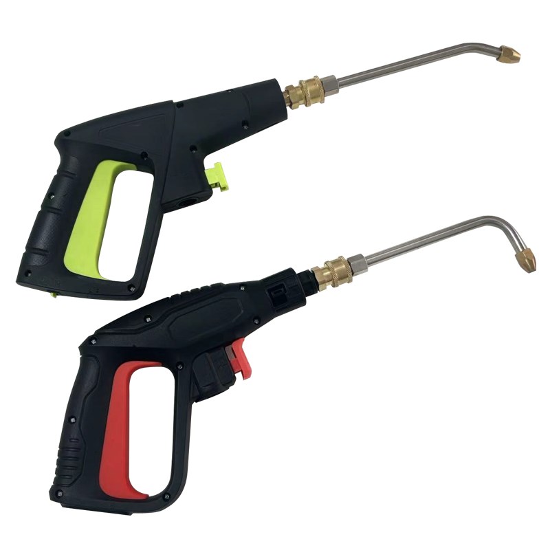 家用高压洗车机水枪空调清洗转弯喷头1/4快插莫甘娜亿力4绿田配件